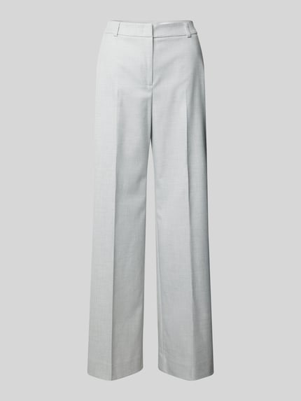 COMMA Stoffhose mit Gesäßtaschen Silber 2