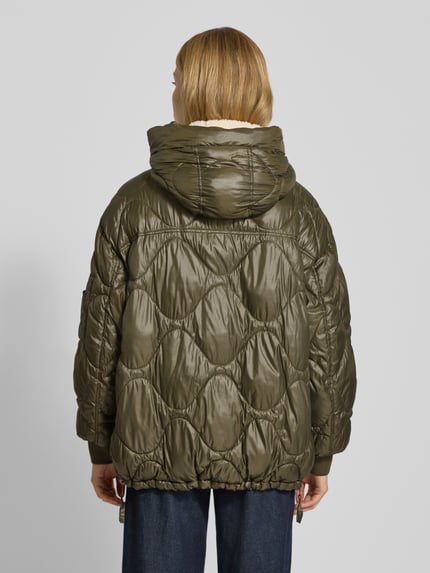 Beaumont Amsterdam Steppjacke mit Zweiwege-Reißverschluss und Tunnelzug Oliv 5