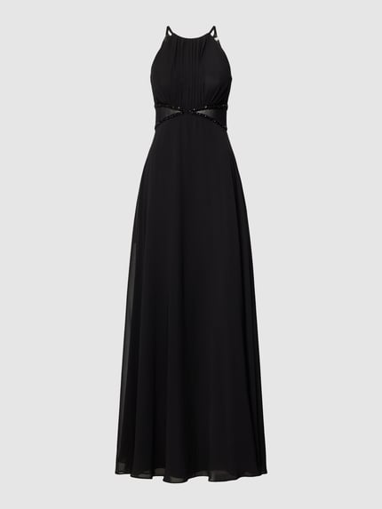 Jake*s Cocktail Abendkleid mit Strasssteinbesatz Black 2