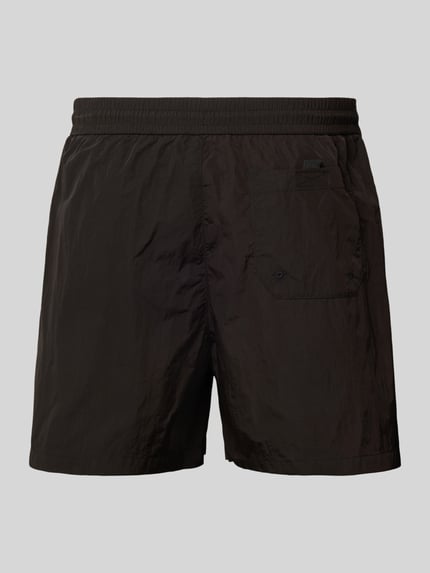 Carhartt Work In Progress Korte broek met elastische band, model 'FLINT' Zwart - 3