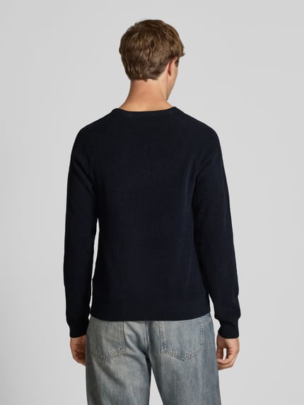 Blend Strickpullover mit Rundhalsausschnitt Modell 'DANTE' Black 5