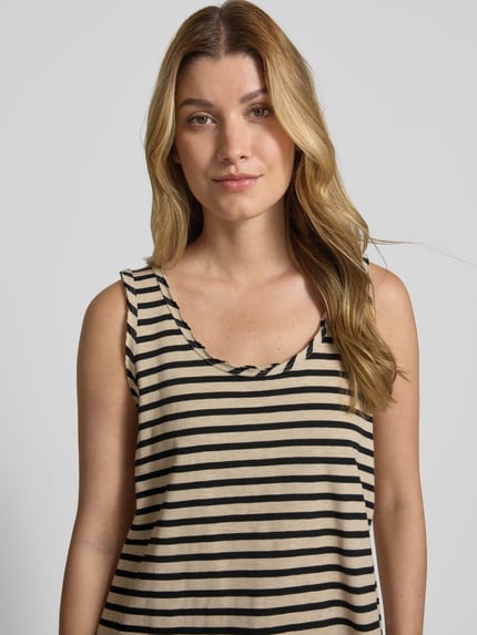 Smith and Soul Tanktop mit U-Ausschnitt Beige 3