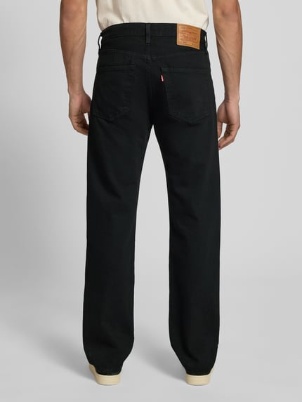 Levi's® Wide Leg fit jeans model '501®' Zwart - 5
