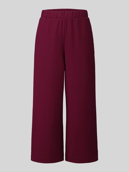 Tom Tailor Loose Fit Sweatpants mit Viskose-Anteil Bordeaux 2