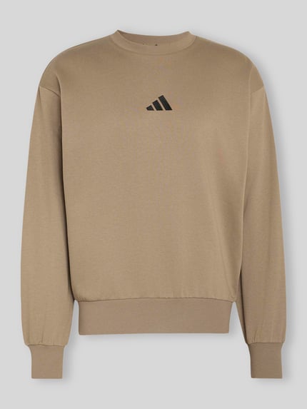 adidas Sportswear relaxed fit sweatshirt van katoenmix Kaki - 2