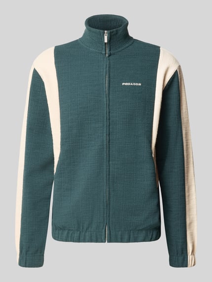 Regular Fit Sweatjacke aus Baumwoll-Mix Modell 'Martim' Shop The Look MANNEQUINE