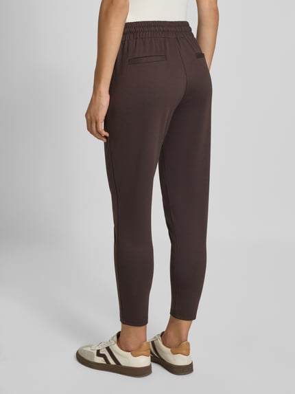 ICHI Sweatpants mit elastischem Bund Modell 'KATE' Dunkelbraun 5