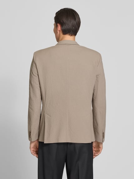 HUGO Slim Fit Anzugsakko aus Baumwoll-Mix Modell 'HENRY' Hellbraun 5