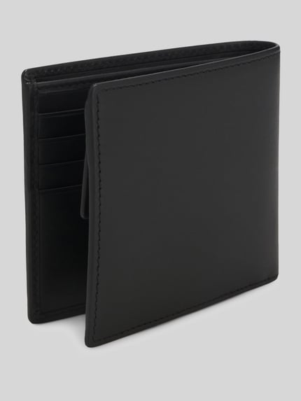HUGO Portemonnaie aus echtem Rindsleder Modell 'Tibby_2.0_4cc' BLACK 2