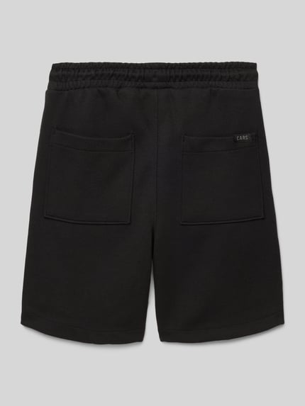 Cars Jeans Sweatshorts met elastische band, model 'PALSY' Zwart - 3