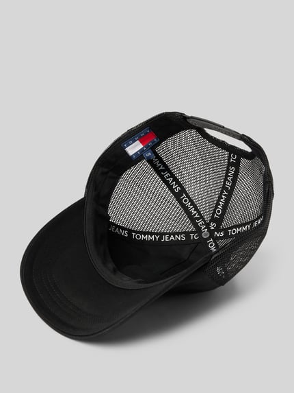 Tommy Jeans Baseballpet met labelstitching BLACK - 2