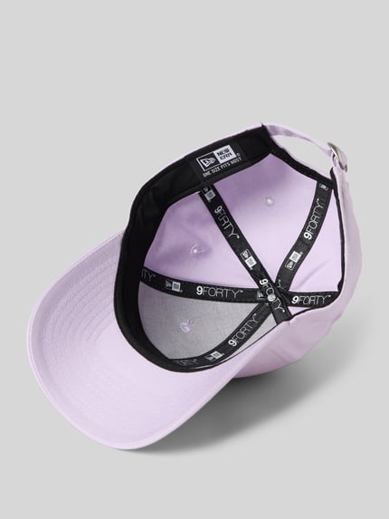 New Era Baseballpet met labeldetail Lila - 2