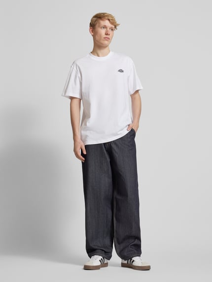 Dickies T-shirt z nadrukiem z logo model ‘SUMMERDALE’ Biały 1