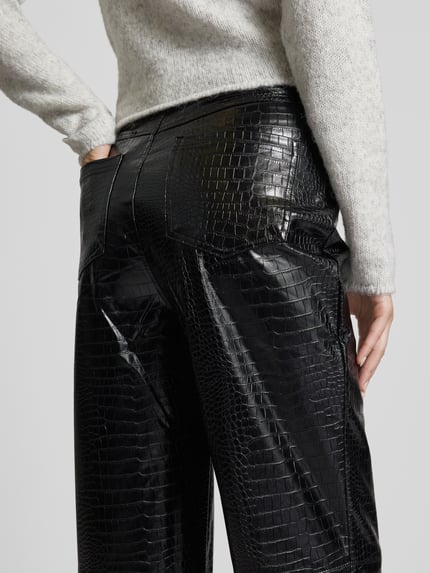LeGer Stoffhose mit 5-Pocket-Design Modell 'Fabiane' Black 3