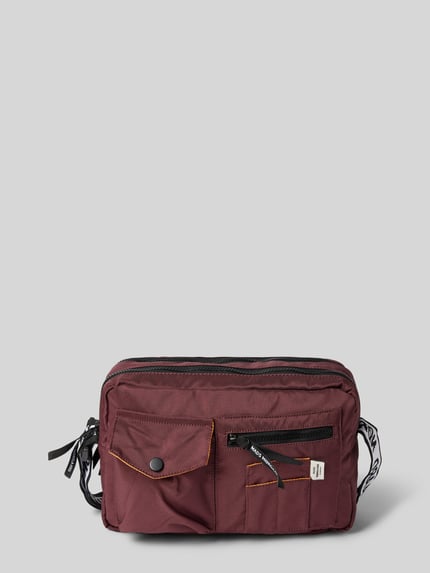 MADS NØRGAARD Schoudertas met voorvakken, model 'Bel Silvo Cappa' Bordeaux - 2