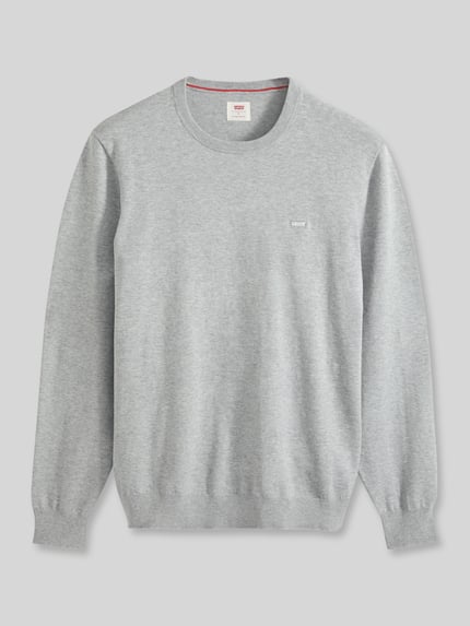 Levi's® Regular Fit Sweatshirt aus Baumwoll-Mix Hellgrau 2
