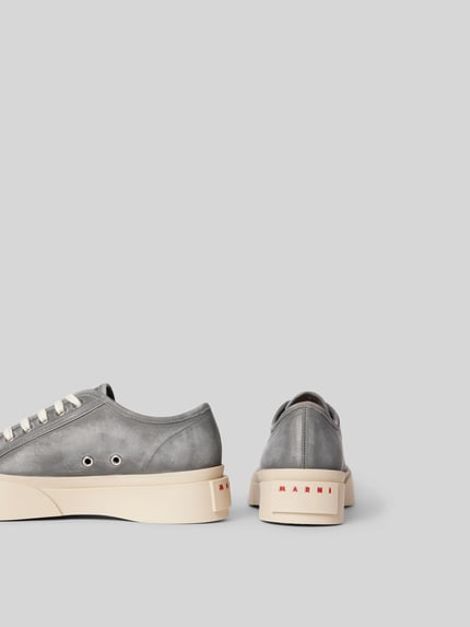Marni Sneakers met vetersluiting Lichtgrijs - 3