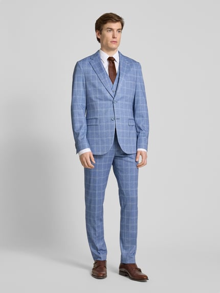 MCNEAL Sakko mit Brustleistentasche Jeansblau 1