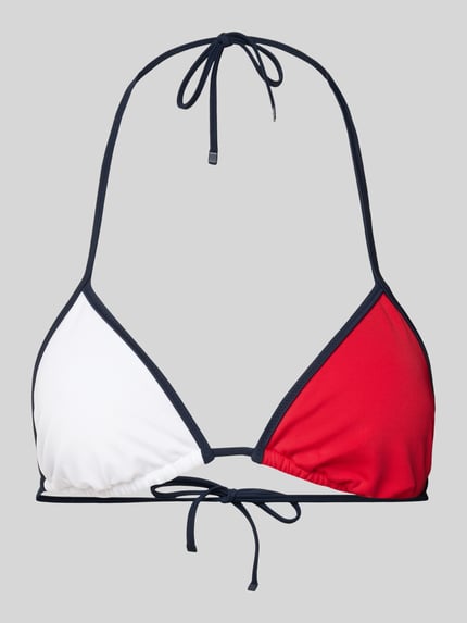 Bikinitop in colour-blocking-look Shop The Look MANNEQUINE