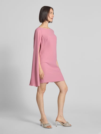 Lauren Ralph Lauren Cocktailkleid mit U-Boot-Ausschnitt Modell 'PETRA' Rose 1