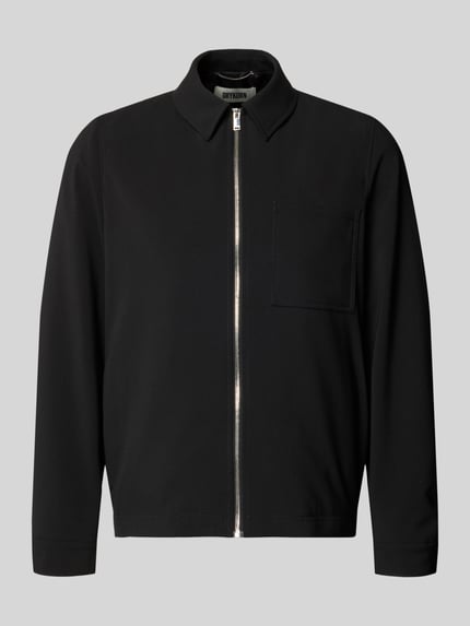 overshirt met borstzak model 'JERSON' Shop The Look MANNEQUINE