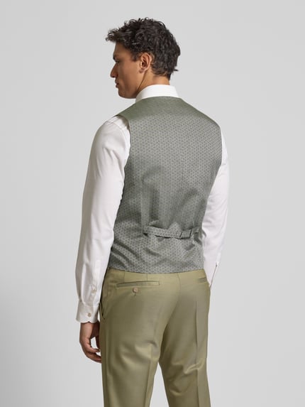 WILVORST Gilet met reverskraag Groen - 5