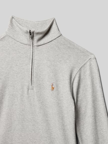 Polo Ralph Lauren Teens Bluza z kołnierzem zapinanym Średnioszary melanż 2