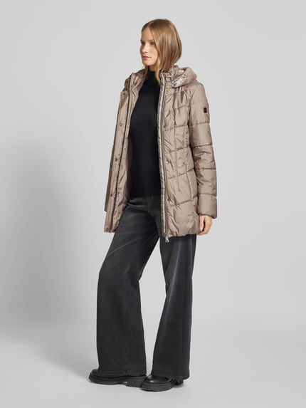 Betty Barclay Gewatteerd jack met tweewegritssluiting Taupe - 1