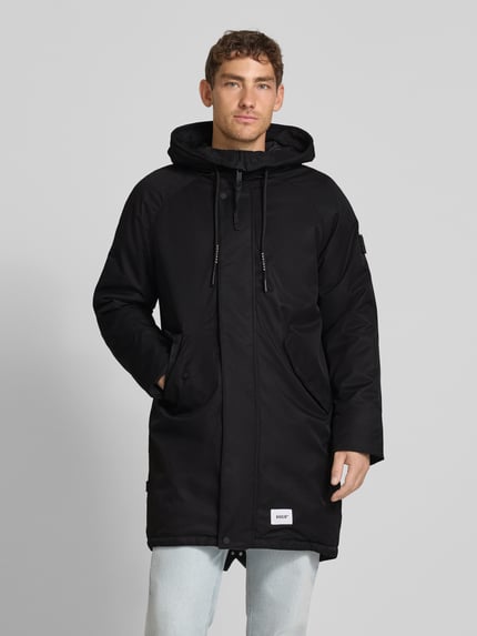 khujo Parka mit Kapuze Modell 'Hant' Black 4