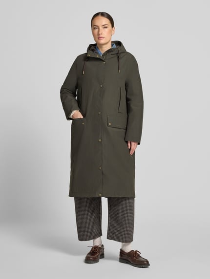 Barbour Regular Fit Funktionsmantel mit Logo-Stitching Modell 'MATILDE' Oliv 4