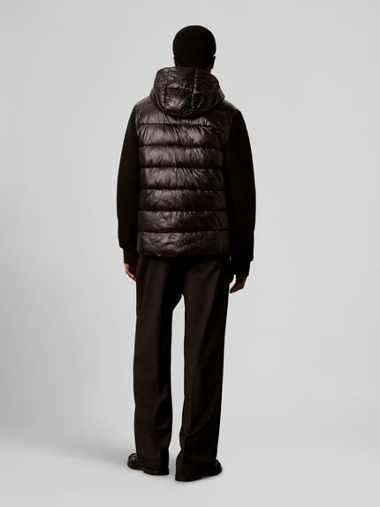 CK Calvin Klein Pufferjacke mit Strickeinsätzen Black 4