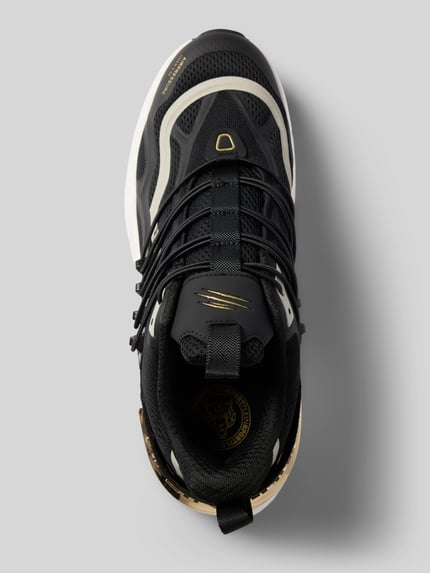 PLEIN SPORT Sneakersy z aplikacją z logo model ‘ONYX ULTRA’ Czarny 3