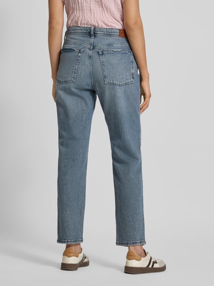 Scotch & Soda Jeansy o kroju mom fit z mieszanki bawełny z 5 kieszeniami Jasnoniebieski 5