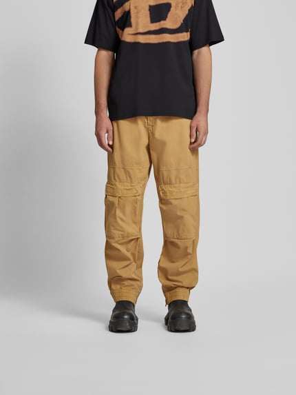 Diesel cargobroek met elastische band Camel - 4