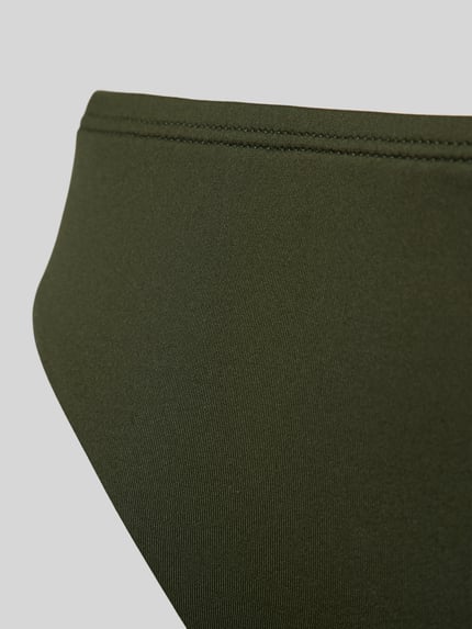 Lauren Ralph Lauren Bikinibroekje met labelapplicatie Kaki - 2