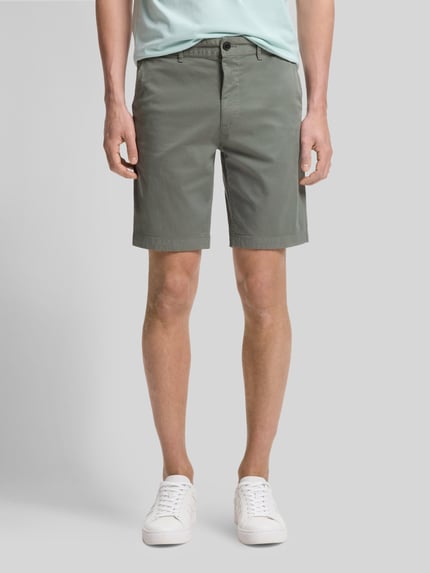 BOSS Orange Slim Fit Chinoshorts aus Baumwoll-mix Schilf 4