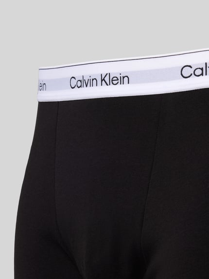 Calvin Klein Underwear Majtki z elastycznym paskiem z logo w zestawie 3 szt. Czarny 2
