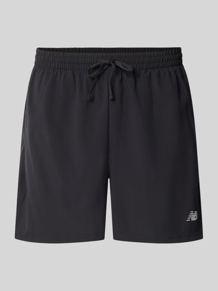 Shorts mit elastischem Bund und Logo Shop The Look MANNEQUINE