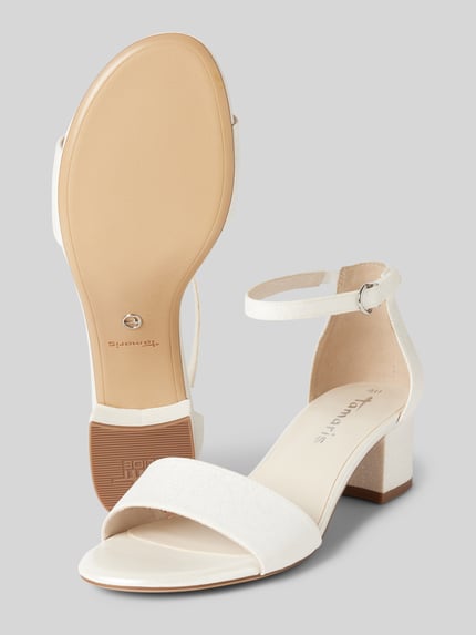 Tamaris High Heels mit Dornschließe Weiss 4
