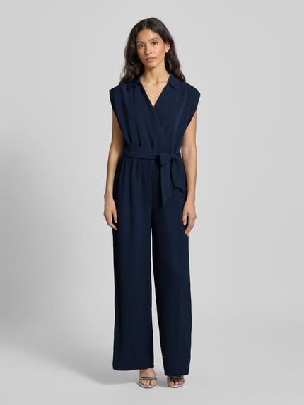GUIDO MARIA KRETSCHMER WOMAN Jumpsuit mit Plisseefalten Modell 'Cornelia' Dunkelblau 4