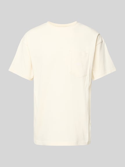 BLKVIS T-shirt z kieszenią na piersi Biały 2