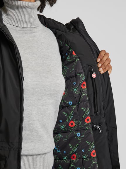Wellensteyn Shaped Fit Parka mit Kapuze Modell 'CUCILLA' Black 7