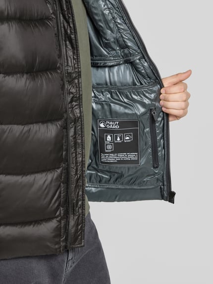 NAUTGÅRD Puffer Jacket mit Sorona® Aura Filling Metallic Black 7