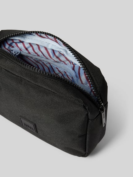 Lefrik Bauchtasche mit Label-Patch Modell 'REEF' BLACK 5