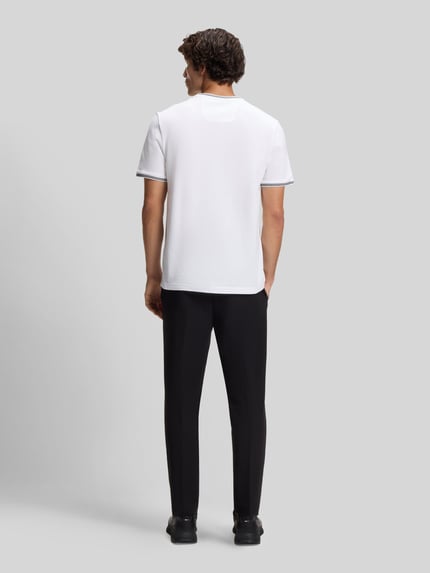 BOSS Green Regular Fit T-Shirt aus Baumwoll-Mix Modell 'TAUL' Weiss 5