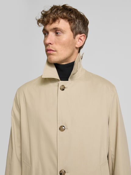 BOSS Mantel mit Leistentaschen Modell 'Clark' Beige 3