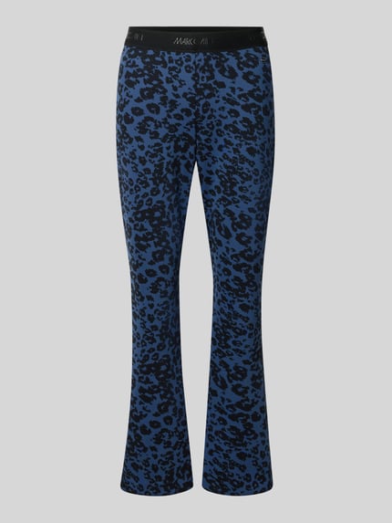 Flared Fit Leggings mit Allover-Animal-Print Shop The Look MANNEQUINE