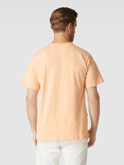 Colours & Sons T-Shirt mit Label-Stitching Orange 5
