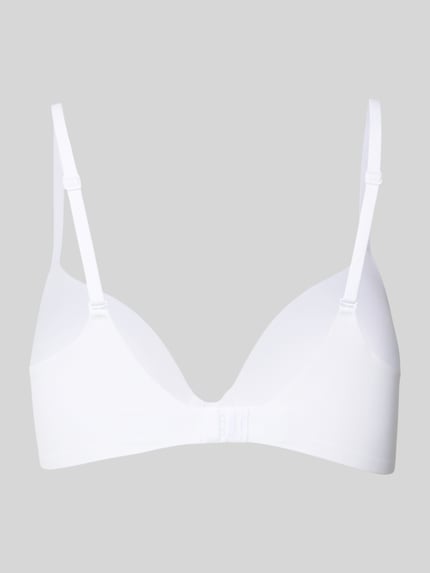 Calvin Klein Underwear Beha met cups en verstelbare bandjes, model 'PERFECTLY FIT' Wit - 3