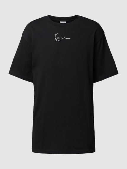 Karl Kani T-Shirt mit überschnittenen Schultern Black 2